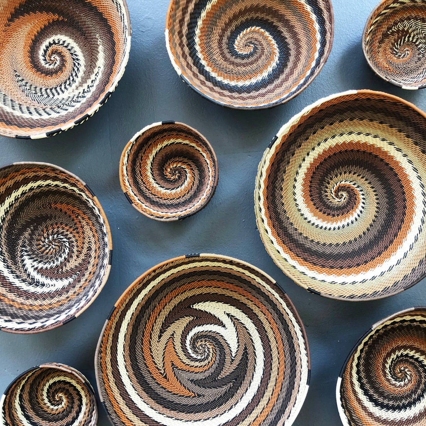 Amsha: Zulu Wire Bowls in Desert