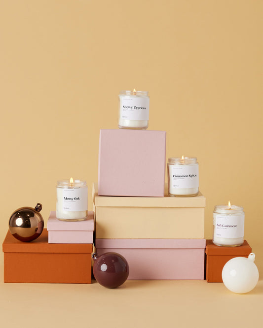 Seasonal 4-Pack | Hand Poured Coconut Wax Candles