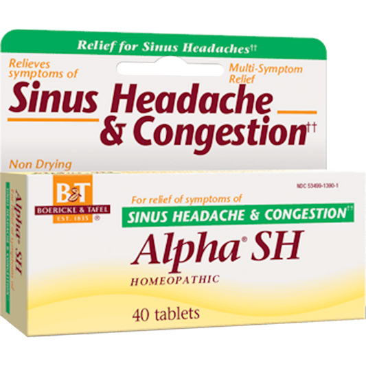 Boericke & Tafel Alpha SH 40 tabs
