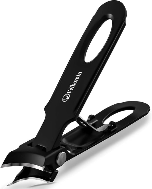 Best Nail Clippers for Men Thick ToeNails, Heavy Duty Large Toenail Clippers for Thick Nails Fingernails Toenails Clipper Cutter Trimmer for Men Women Sensior, 18-Month Replacement Warranty