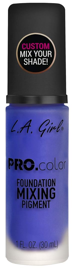 L.A. Girl Pro Matte Mixing Pigment, Blue, 1 Fl Oz
