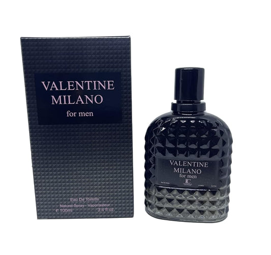 UOMO BORN IN ROMA Valentine Milano EAU DE TOILETTE - 3.4oz / 100ml Spray - Cologne for Men Pour Homme Paris New York - Eau de Toilette Spray, Wonderful Gift, Signature Scent, Daytime & Casual Use, for all Skin Types