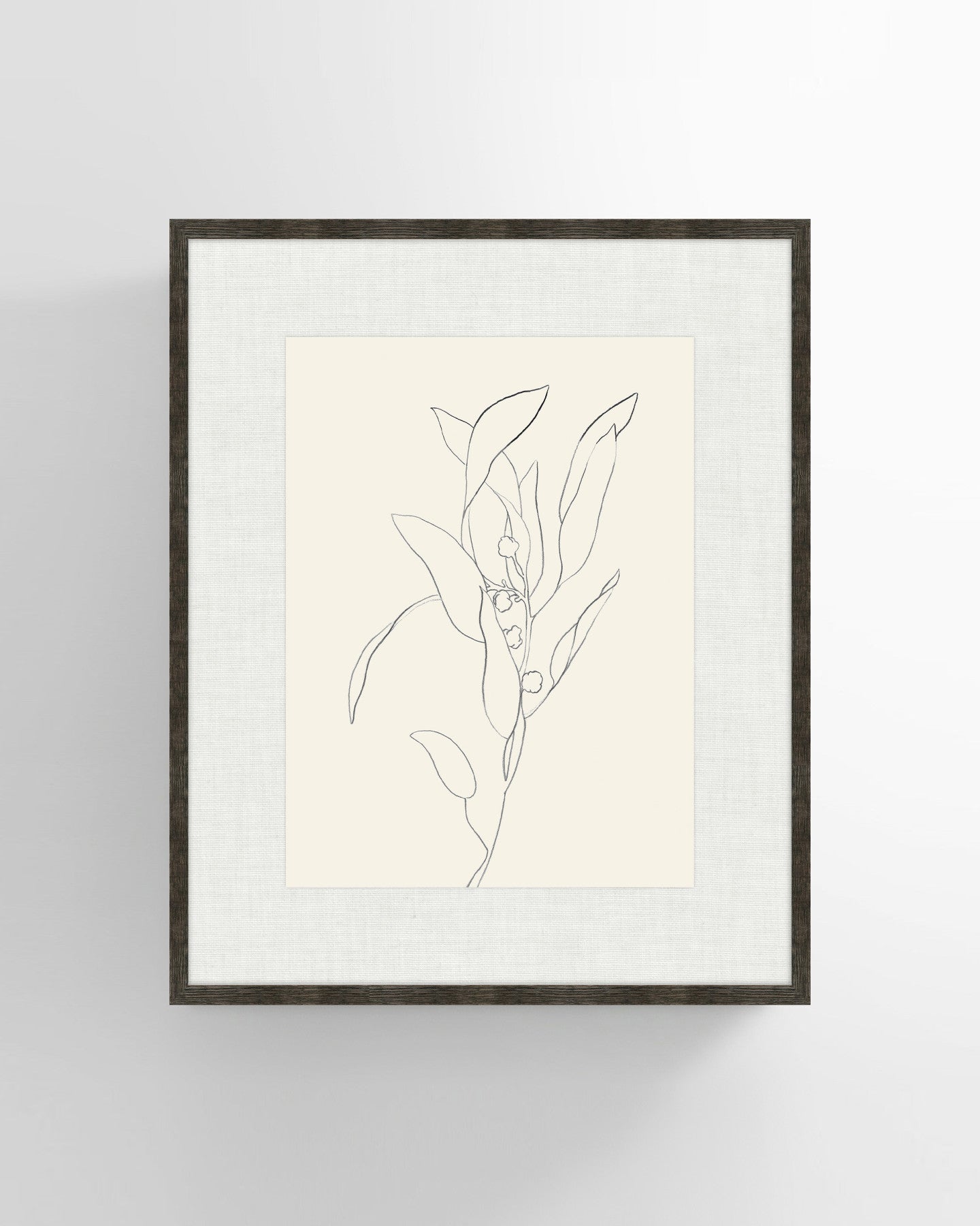 Sprig No. 2 Drawing Wall Art