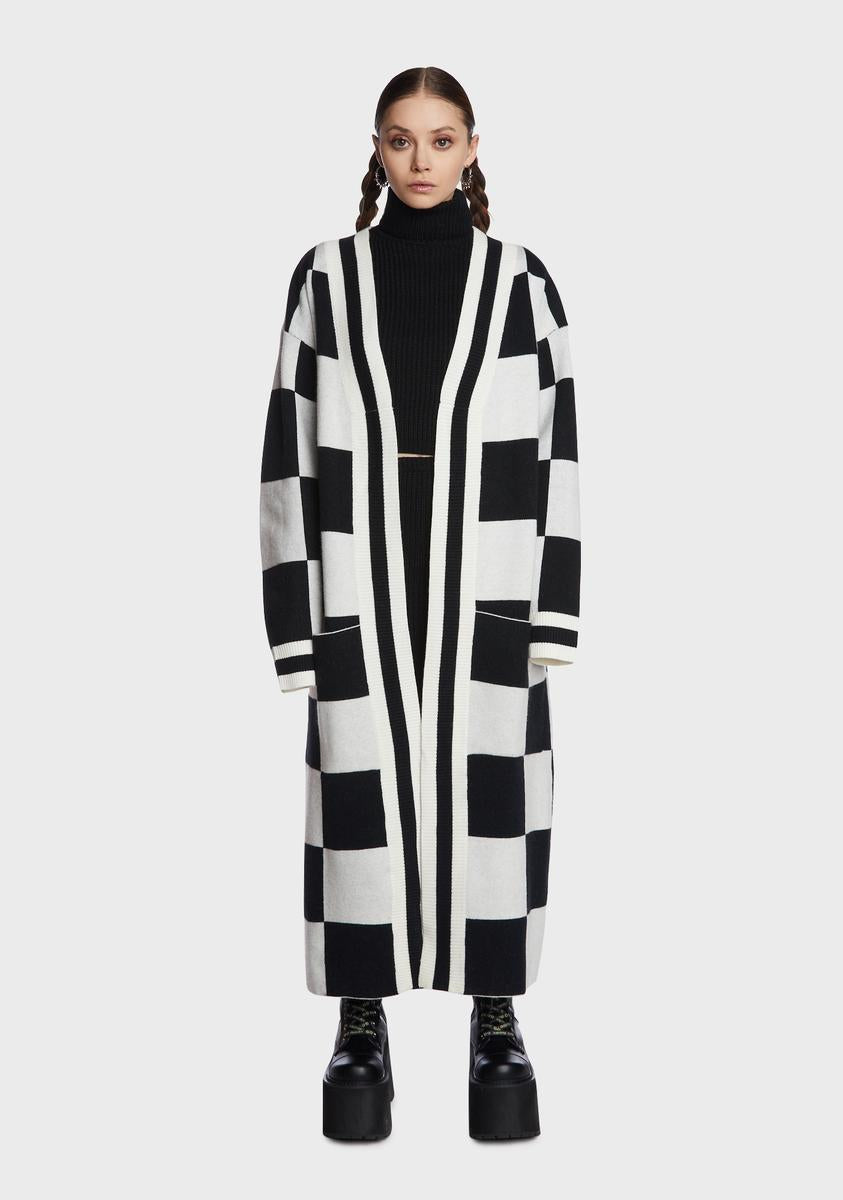 Suite Party Longline Cardigan