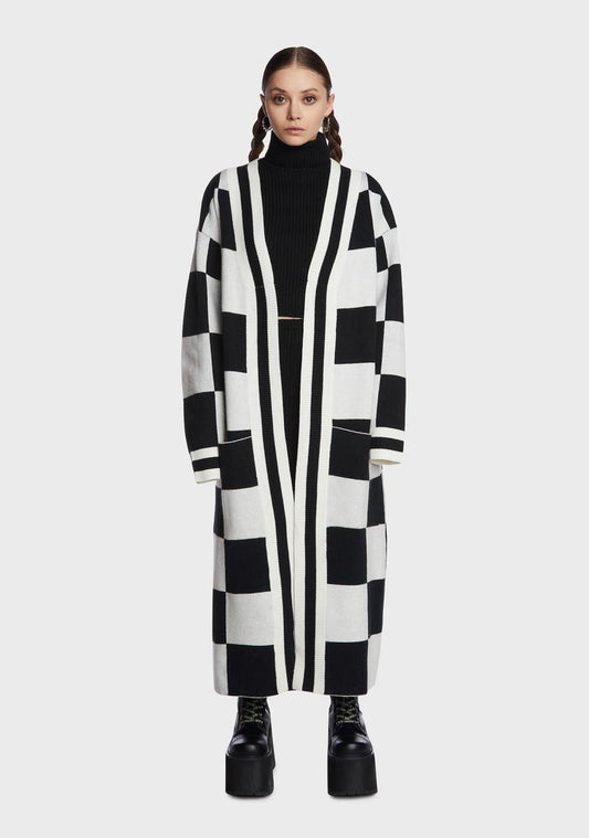 Suite Party Longline Cardigan