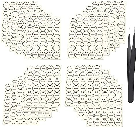 300PCS Cotton Absorption Gaskets and A tweezer for i-q-s Cleaning