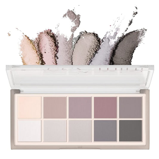 10 Colors Matte Nude Eyeshadow Palette, High Pigment Naturing-Looking Neutral Eyeshadow Palette, Ultra-Blendable, Long Lasting High Neutral Eyeshadow Pawlette, Eye Makeup Palette, Cream Eyeshadow