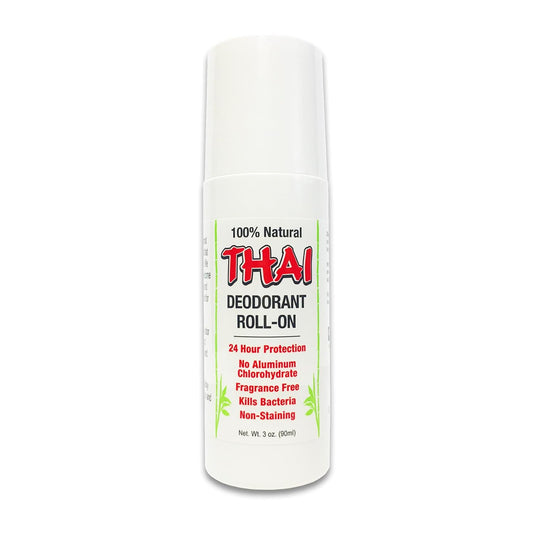 Thai Deodorant Stone Thai Crystal Mist Roll On Deodorant, 3 Oz