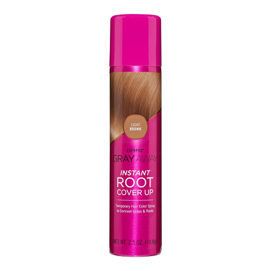 Everpro Gray Away Root Cover Up Spray 2.5oz - Light Brown