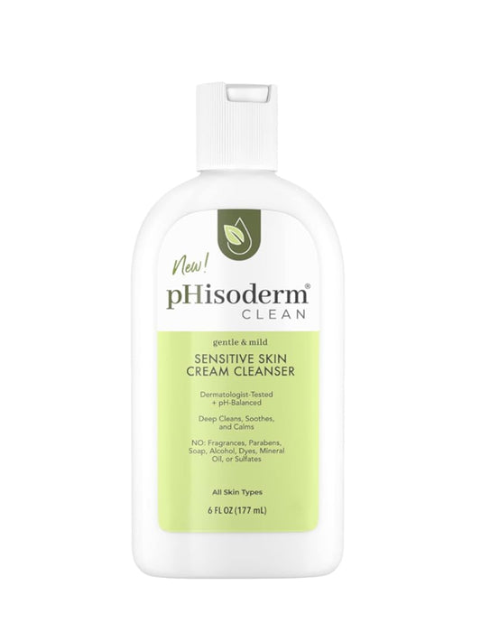 pHisoderm¨ Clean Sensitive Skin Cream Cleanser Ð 6 Fl Oz