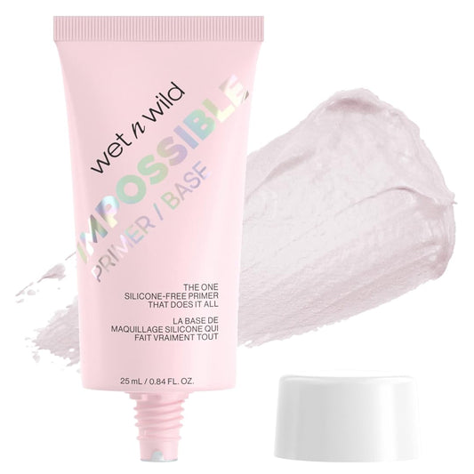 wet n wild Prime Focus Impossible Primer Hydrating Matte Finish, Clear, 0.84 Fl Oz