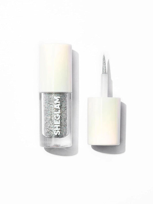SHEGLAM Insta-Party Liquid Glitter Eyeshadow Long Lasting Gel Cream Highly Pigmented Liquid Liner - Disco Ball