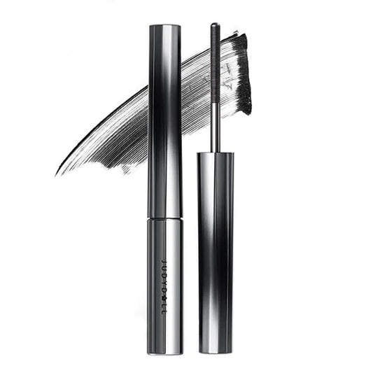Judy Doll Mascara, Judy Doll Iron Strong Mascara, 3D Curling Eyelash Iron Mascara, Non-Clumping, Smudge Proof, Flake Proof, Long Lasting (Black)