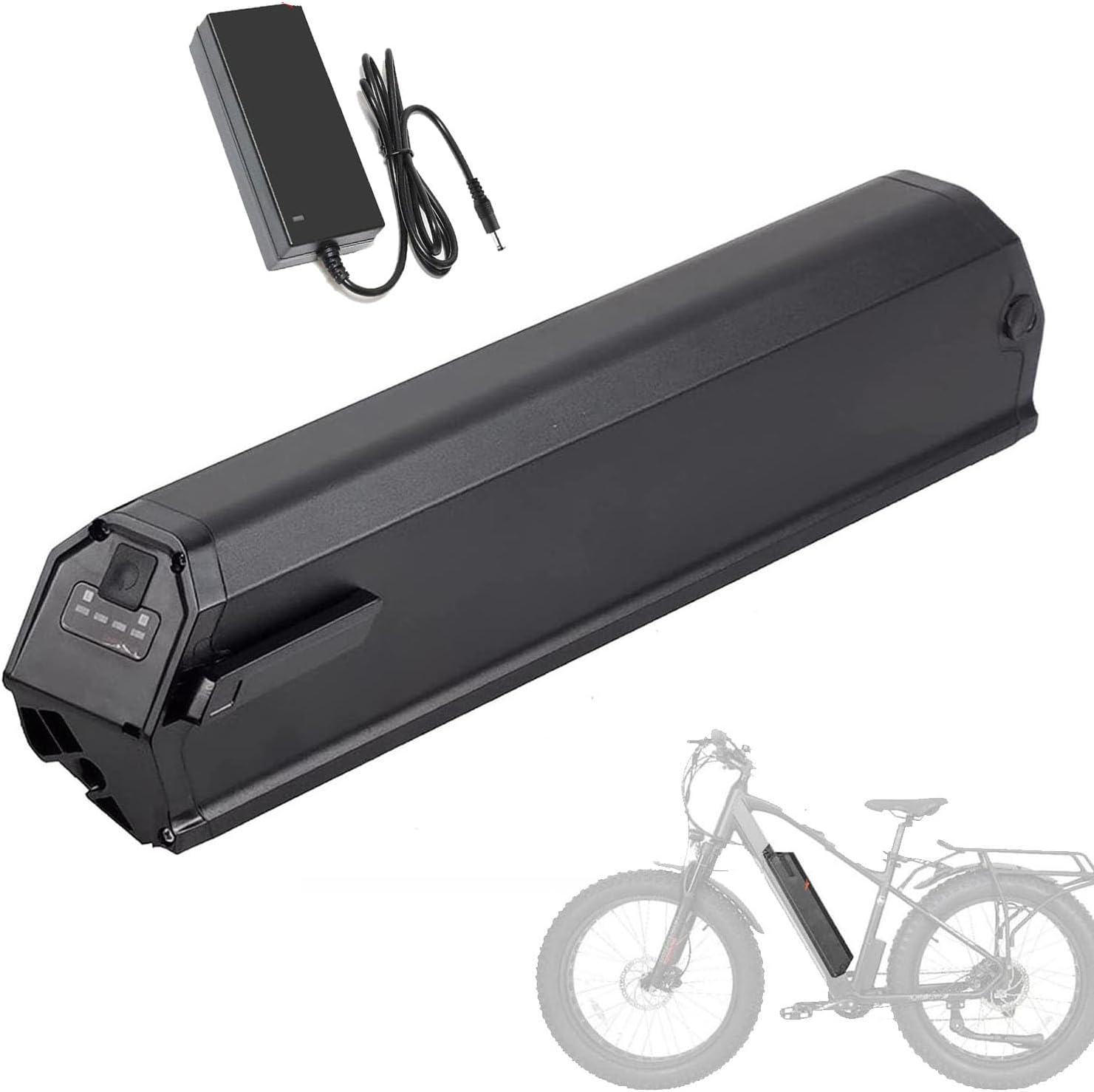 48V Ebike Battery Pack 13Ah 17.5Ah 48 Volt Removable Lithium Batteries E-Bike Battery with Charger for Mountain Bike Motor,48v,17.5Ah