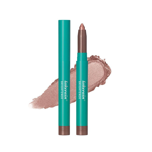 Jutqut Eyeshadow Stick, Thrive Eye Brightener Stick, Waterproof Glitter Highlighter Eye Liner, Highlighting Stick Eye Brightener, Shimmer Creamy Long Lasting Eyeshadow Makeup 4#Mauve Taupe