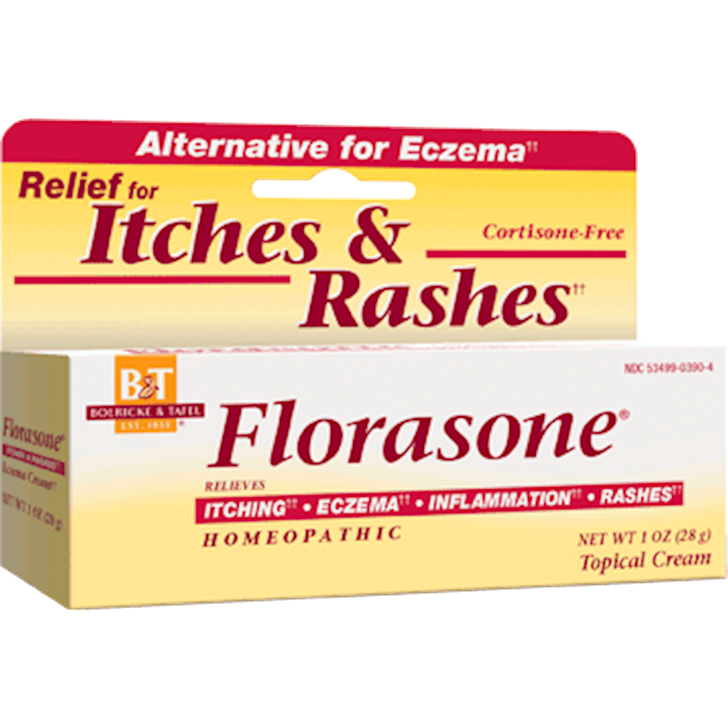 Boericke & Tafel Florasone Cream 1 oz