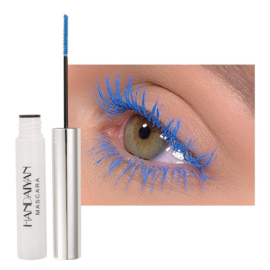 Washable Mascara Eye Makeup, Lengthening Mascara Volumizing Mascara Mascara Makeup Sky blue