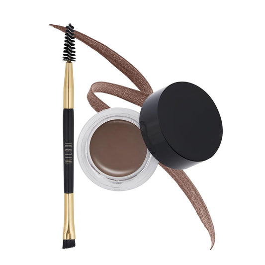 Milani Stay Put Brow Color - Dark Brown (0.09 Ounce) Vegan, Cruelty-Free Eyebrow Color that Fills and Shapes BrowsÉ