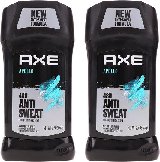 Axe Dry Anti-perspirant, Invisible Solid, Apollo, 2.7 Oz. (Pack of 2)