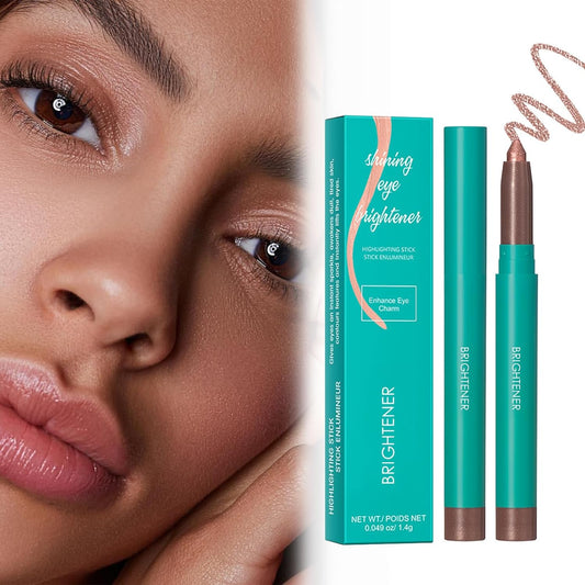 Thrive Eyeshadow Stick,Eye Bright Stick,Waterproof Eyeshadow Stick Eye Highlighter_Shimmer Creamy Long Lasting Eye Makeup (Mauve Taupe Shimmer)