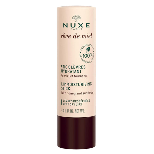 NUXE R�ve de Miel Lip Stick 0.14-100% Natural Organic Moisturizer for Cracked & Dry Lips With Shea Butter & Vitamin E, 0.14 Oz