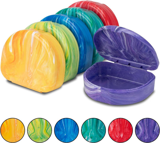 Practicon Marble Retainer Cases (3 Pack) (Assorted)