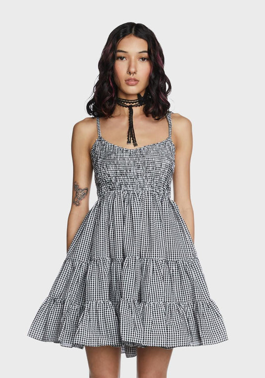Two Step Dance Mini Dress