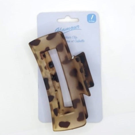 Glamour Single Claw Hair Clip - Assorted Colors