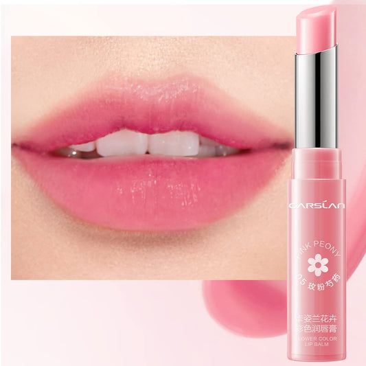Carslan Rose Moisturizing Lipstick Nutritious Lip Balm - Longlasting Repair Dry Chapped Lip, 05, 1 count