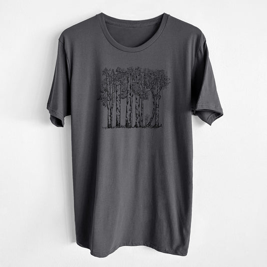 Quaking Aspens - Populus tremuloides - Unisex Crewneck - Made in USA - 100% Organic Cotton