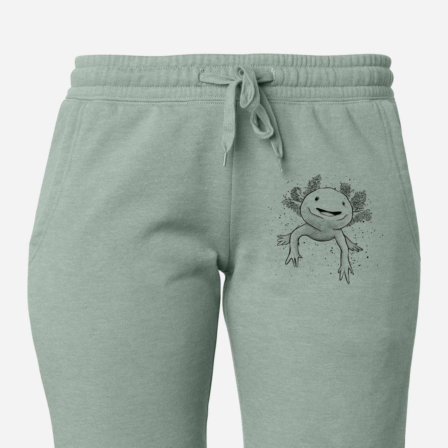 Axolotl - Ambystoma mexicanum - Women's Cali Wave Jogger Sweatpants