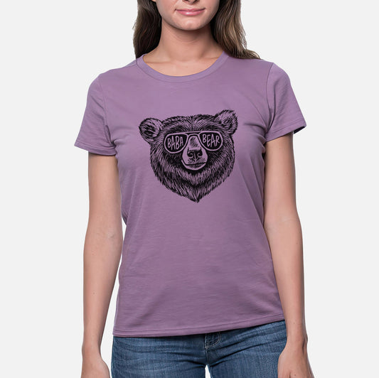 Baba Bear - Women's Crewneck - Made in USA - 100% Organic Cotton