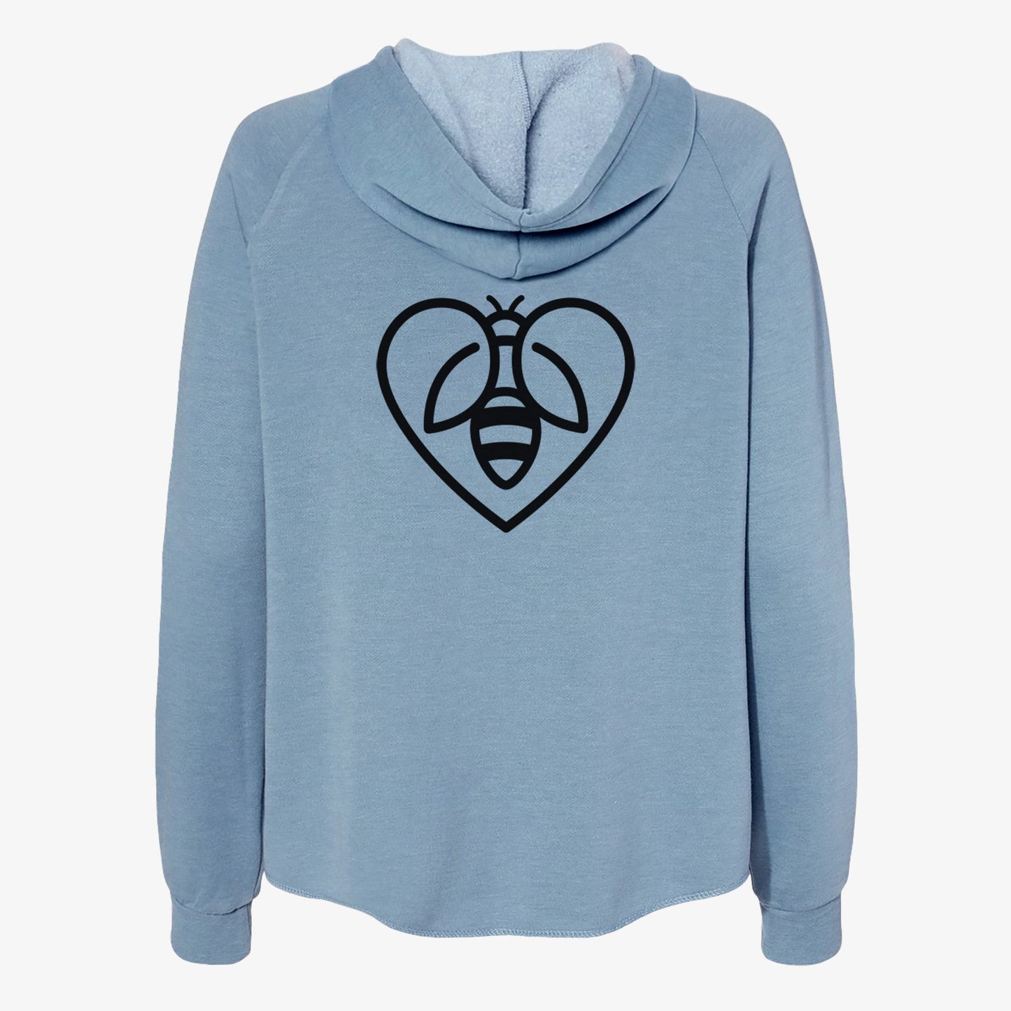 Bee Heart Icon - Women's Cali Wave Zip-Up Sweatshirt
