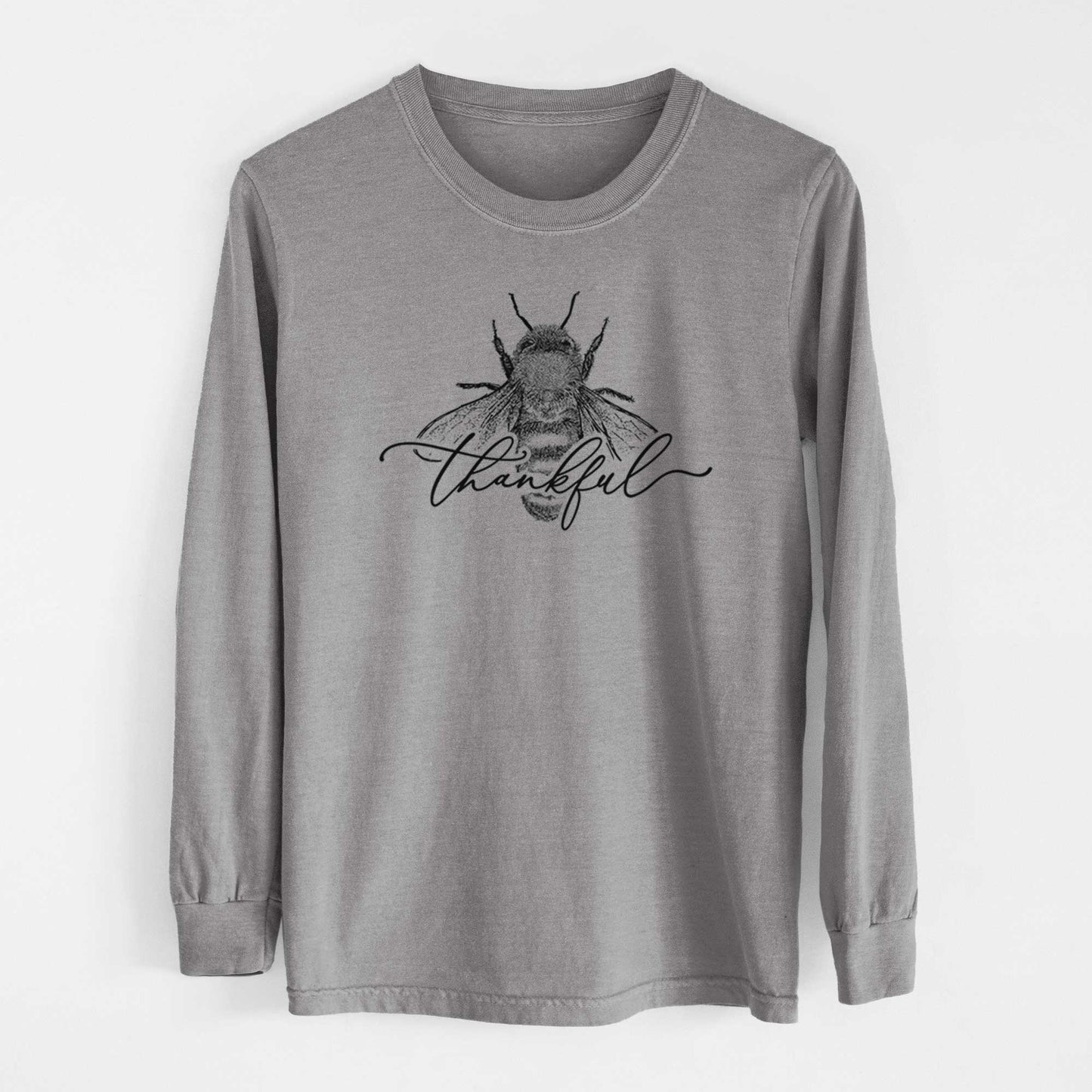 Bee Thankful - Heavyweight 100% Cotton Long Sleeve