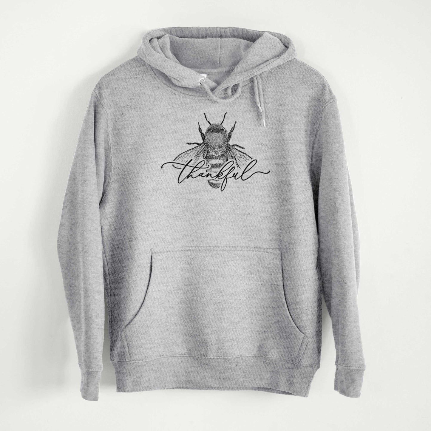 Bee Thankful  - Mid-Weight Unisex Premium Blend Hoodie