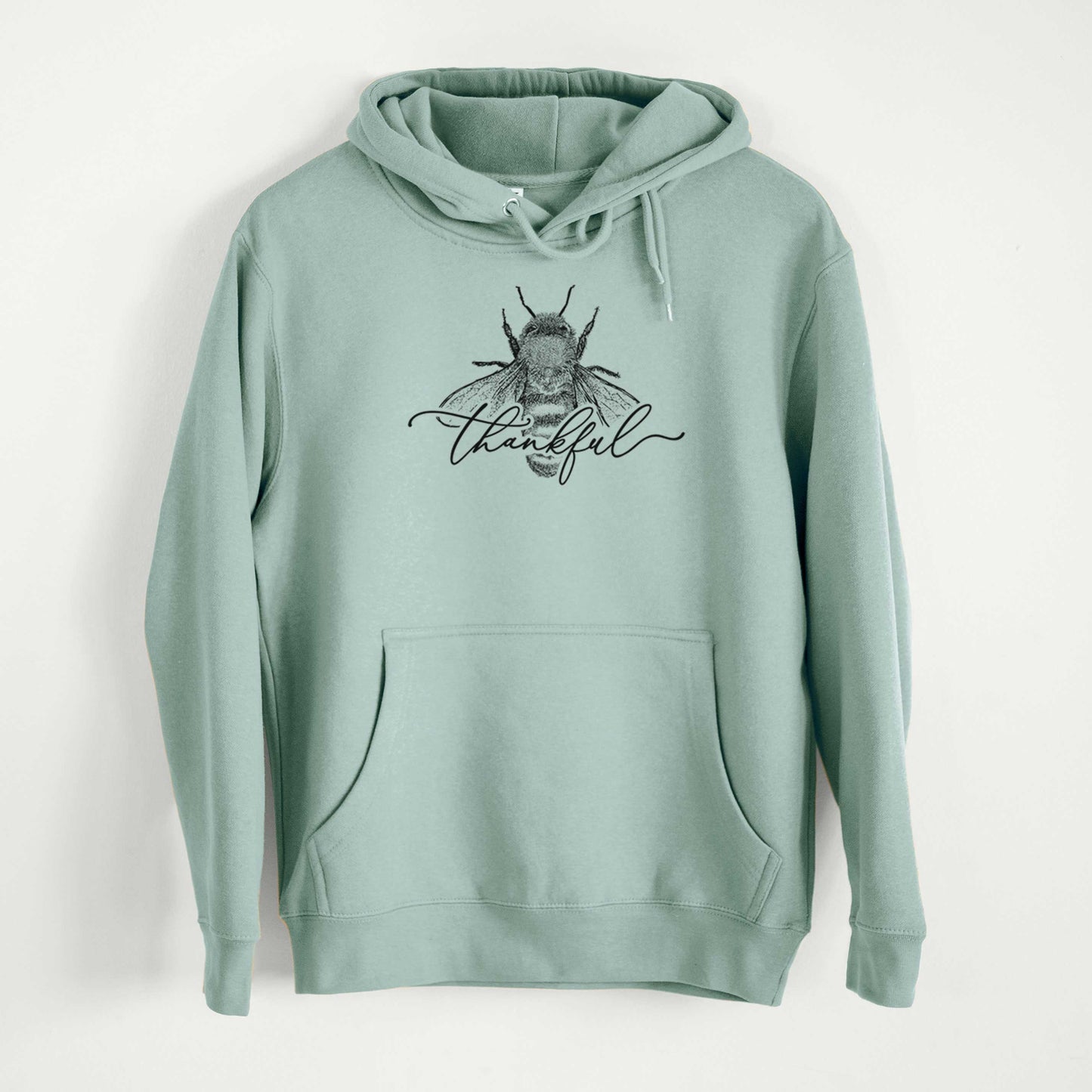 Bee Thankful  - Mid-Weight Unisex Premium Blend Hoodie