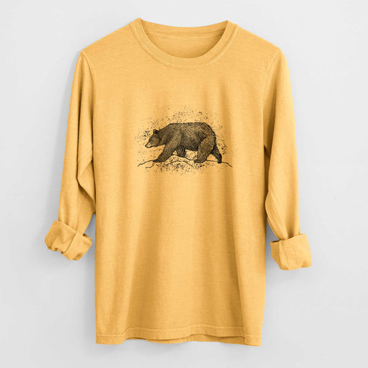 Black Bear - Heavyweight 100% Cotton Long Sleeve