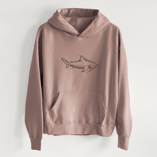 Bull Shark - Women's Heavyweight Relaxed Hoodie