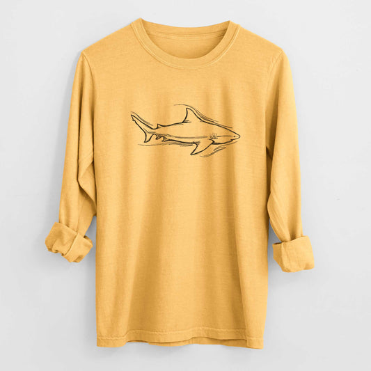 Bull Shark - Heavyweight 100% Cotton Long Sleeve