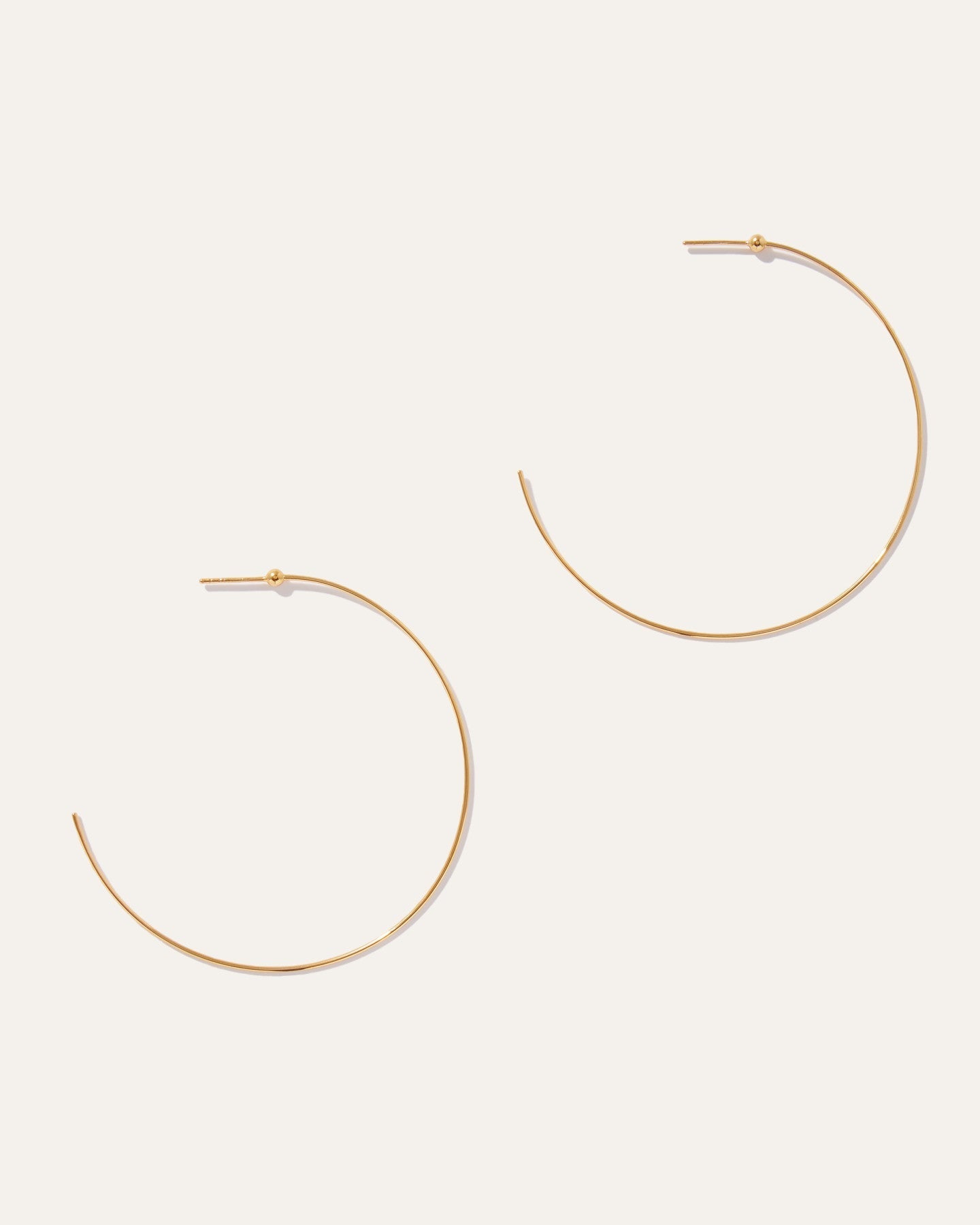 Bullseye Large Hoops
