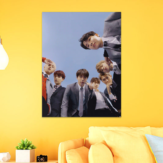 BTS Poster Art Wall Poster Sticky Poster Gift for Fans Life Goes On Poster