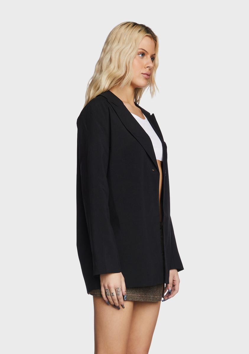 Boyfriend Blazer - Black