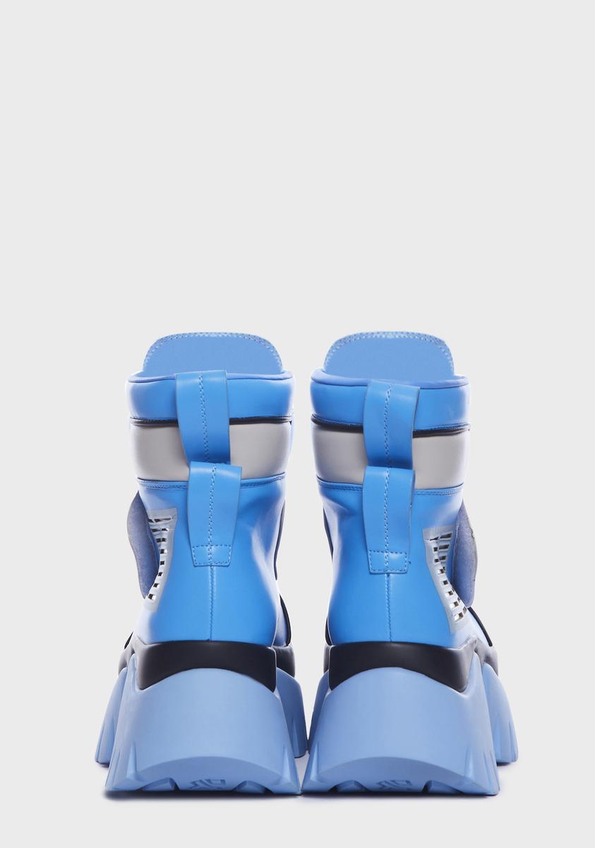 x Teletubbies Noo-Noo Platform Boots