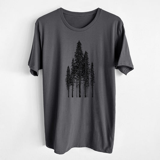 Coastal Redwoods - Unisex Crewneck - Made in USA - 100% Organic Cotton