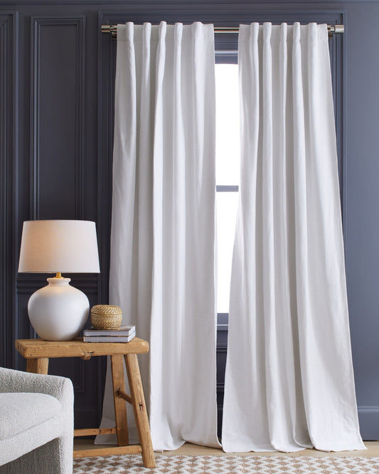 Cotton Slub Blackout Curtain