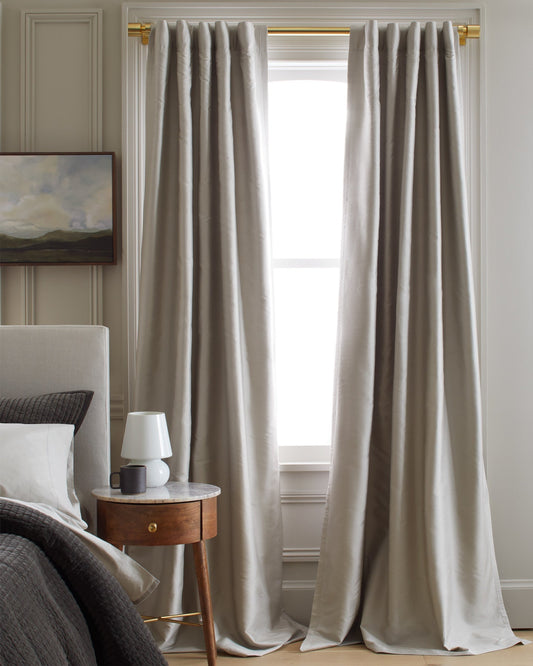Silk Dupioni Blackout Curtain