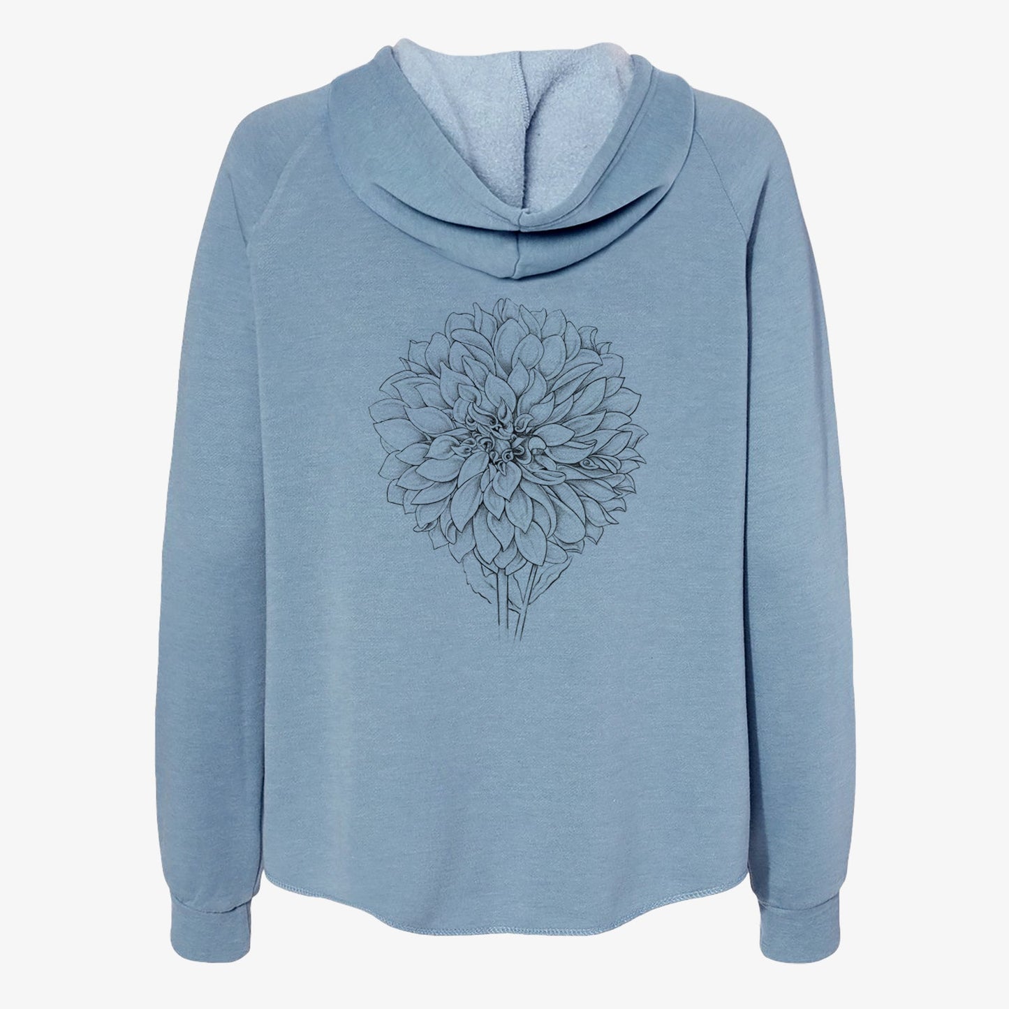 Dahlia Cafe Au Lait - Women's Cali Wave Zip-Up Sweatshirt