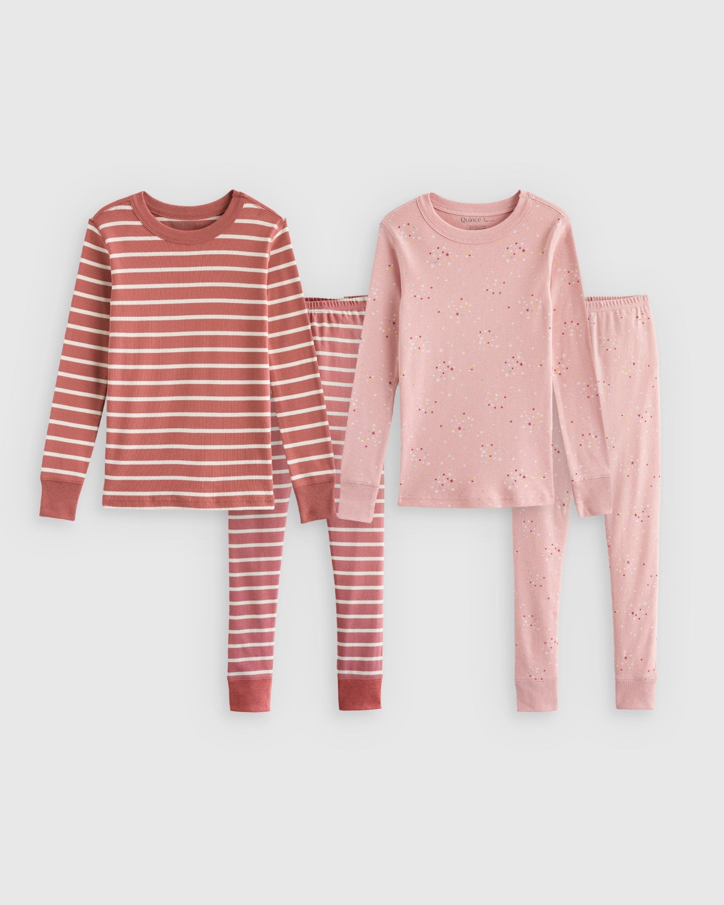 100% Organic Cotton Tight Fit Sleep 2-Pack - Toddler Girl
