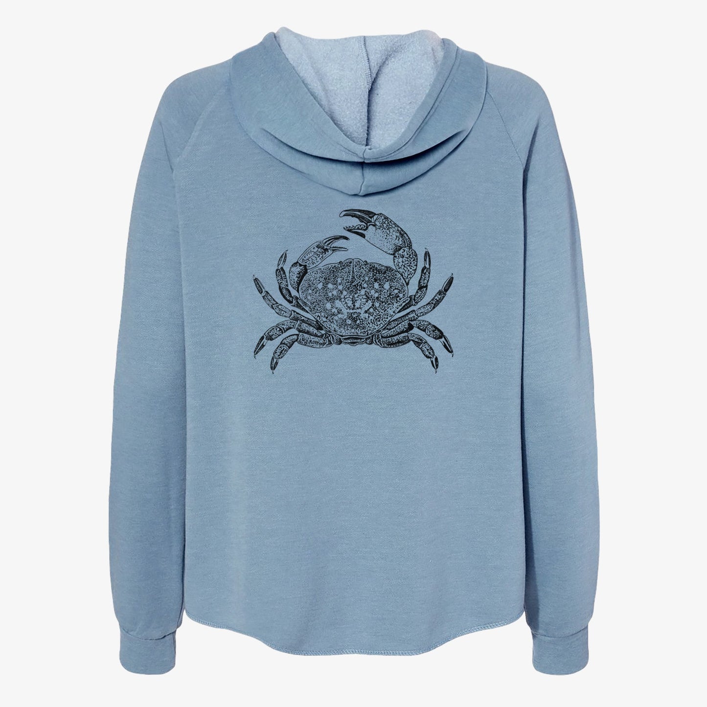 Dungeness Crab - Women's Cali Wave Zip-Up Sweatshirt