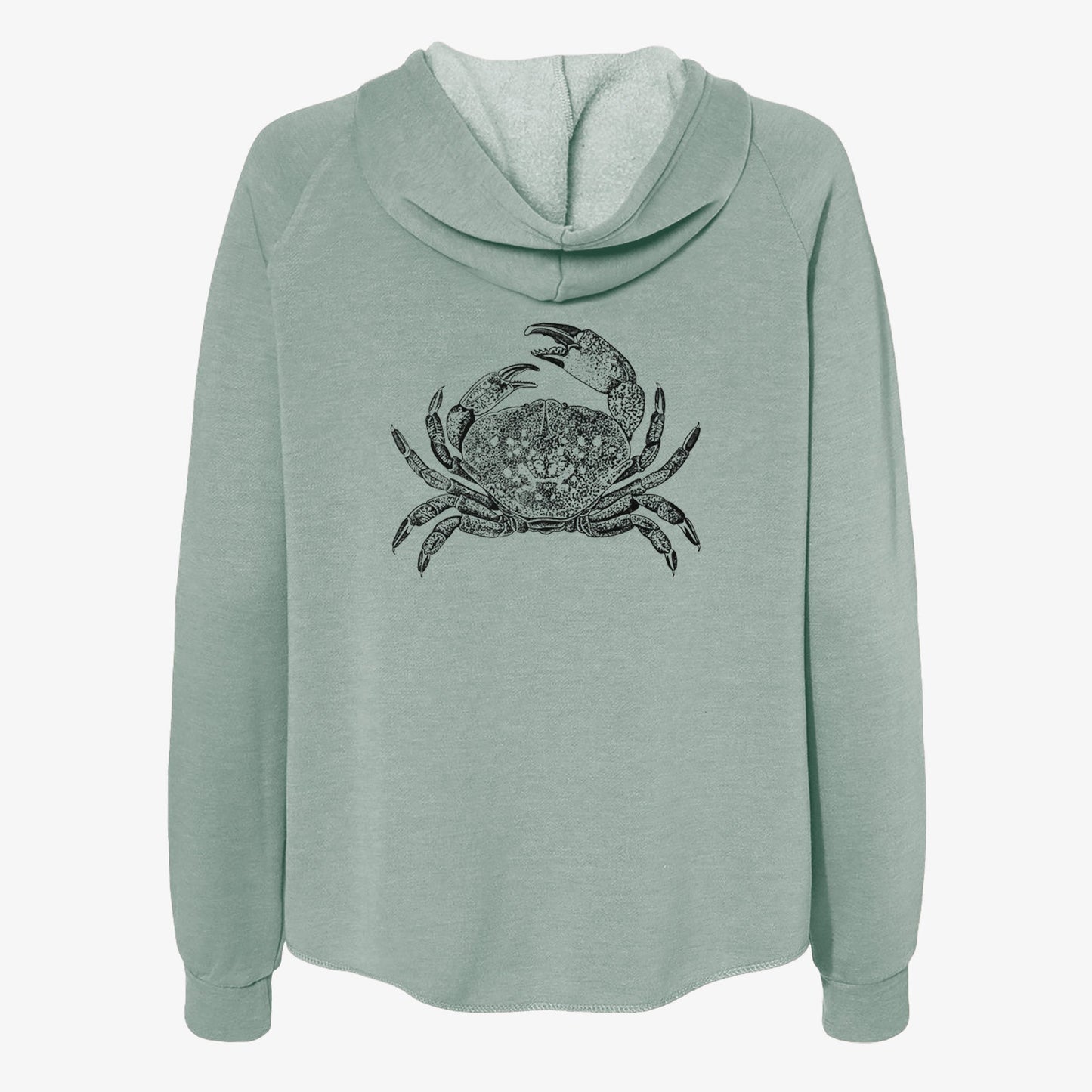 Dungeness Crab - Women's Cali Wave Zip-Up Sweatshirt